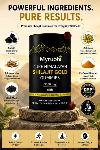 Pure Himalayan Shilajit Gummies