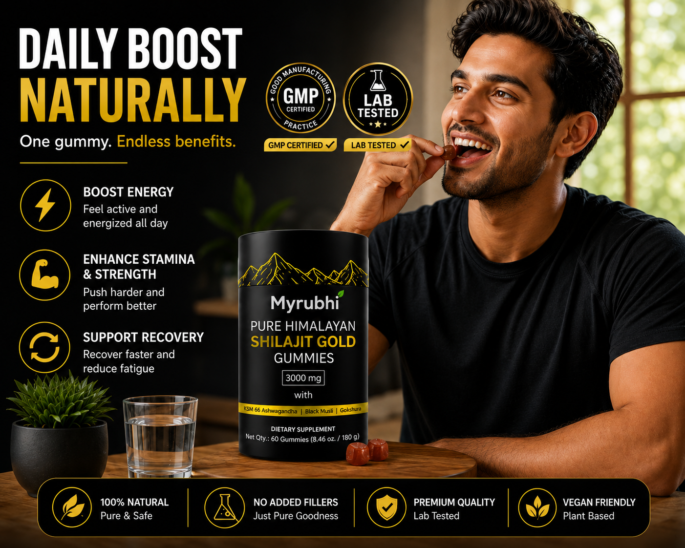 Pure Himalayan Shilajit Gummies