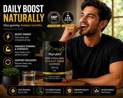 Pure Himalayan Shilajit Gummies