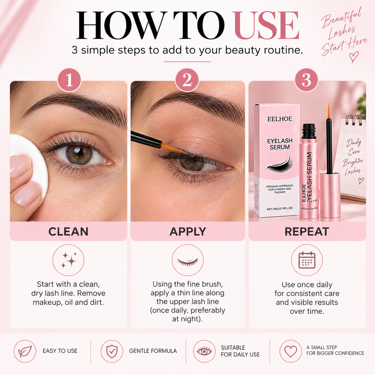 EELHOE Eyelash Serum